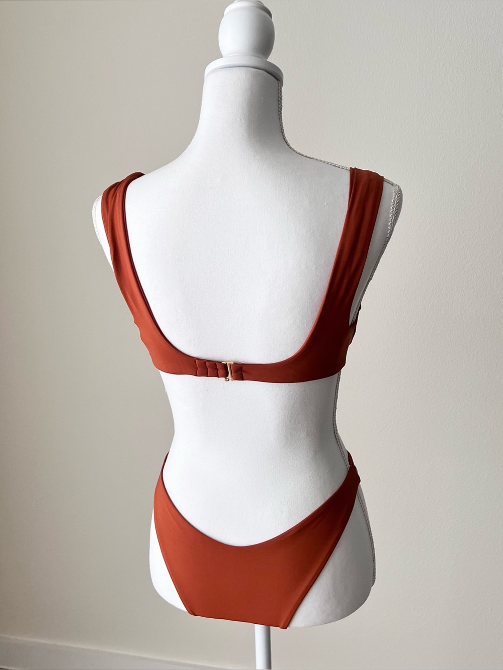 l*space Rust Red Underwire Bikini Set - Picture 5 of 14